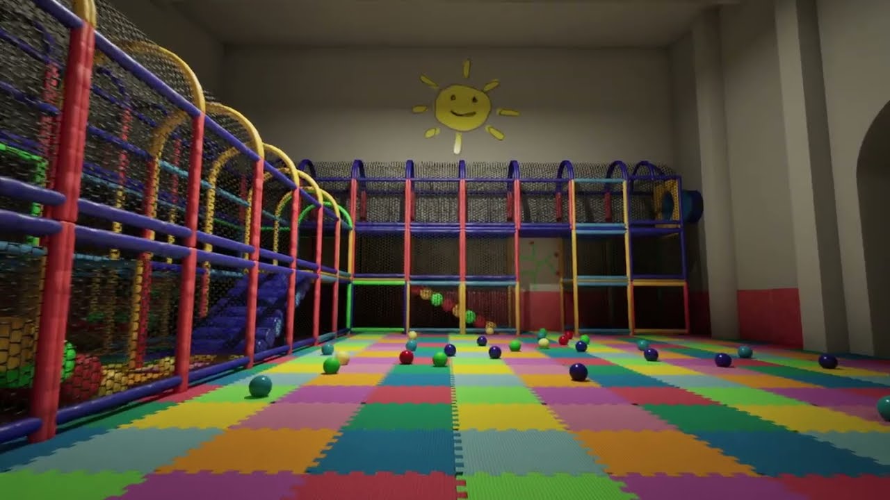 Dreamcore : Playrooms Walkthrough - Get to the Maze Room and find the generator!