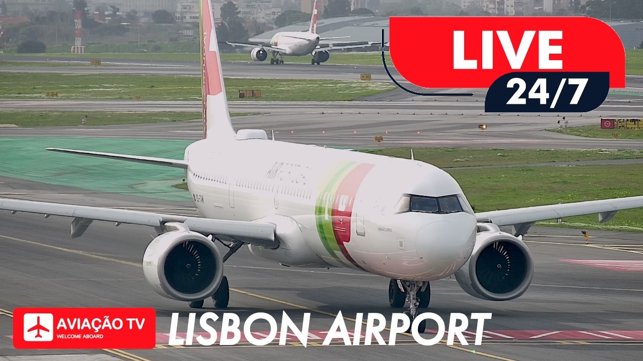 🔴 LIVE 24/7 Lisbon Airport 20.02.2026 • Livestream Plane Spotting • Direto Aeroporto Lisboa