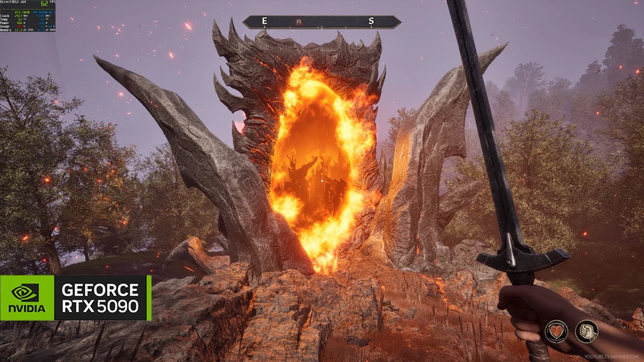 The Elder Scrolls IV: Oblivion Remastered Looks Incredibly Beautiful at Max Settings - RTX 5090 - 4K