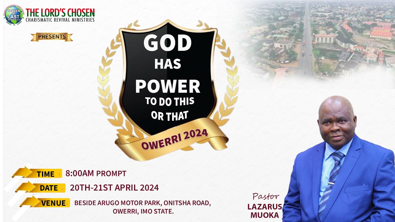 OWERRI 2024 I GOD HAS POWER TO DO THIS OR THAT I DAY 2 I 21-04-2024