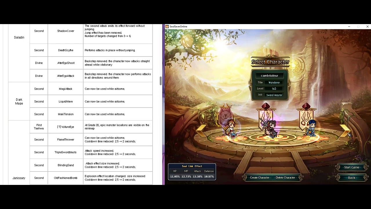 Soul Saver Online - Skill Renewal