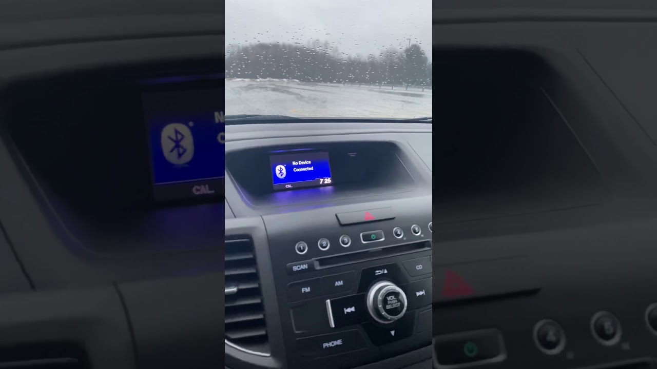 How to calibrate compass in a 2012 Honda CR-V