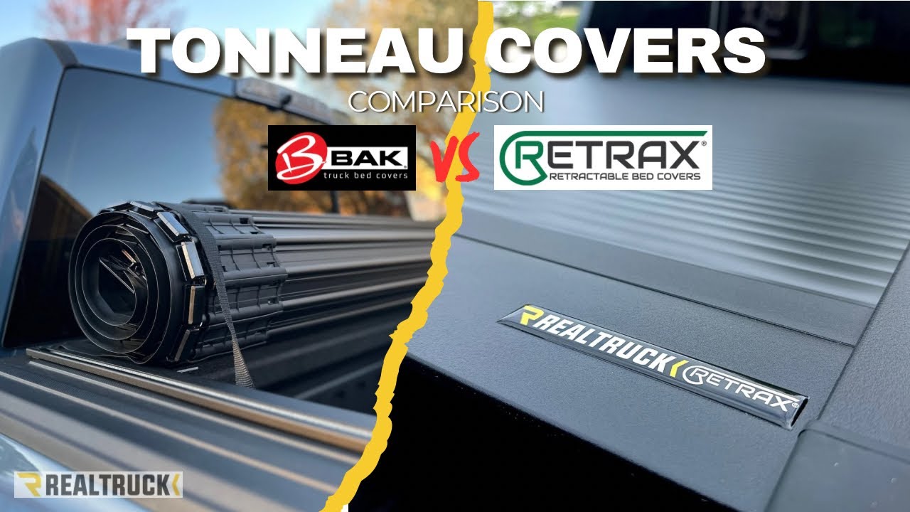 RealTruck BAK X4TS VS RetraxONE XR comparison - Which t-slot tonneau covers fits your needs?