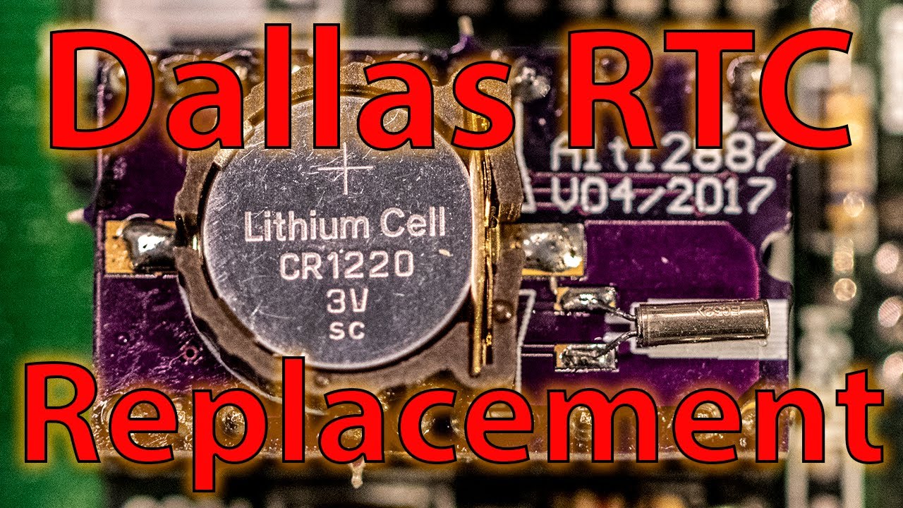 Dallas Realtime Clock Repair pt 2