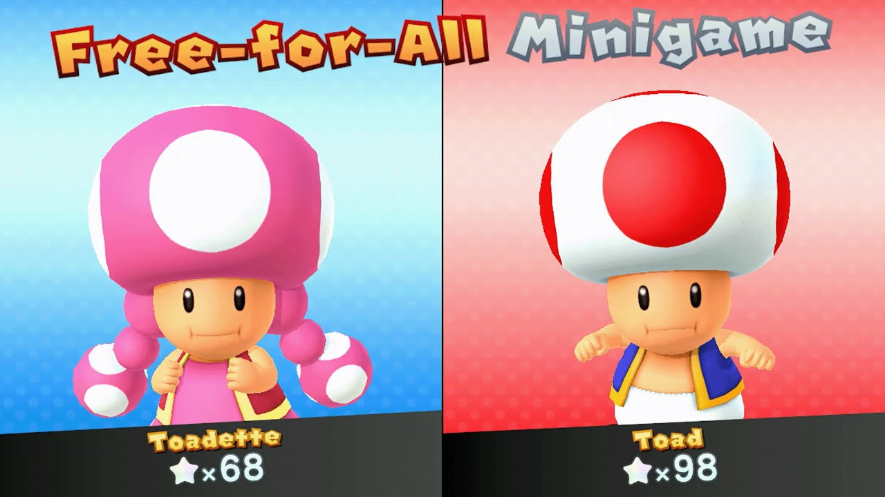 Mario Party 10 - Toadette vs Toad - Chaos Castle