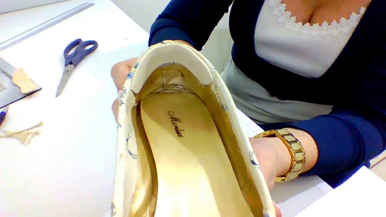 👠COMO FAZER PROTETOR DE CALCANHAR COM EVA  com NEUSA