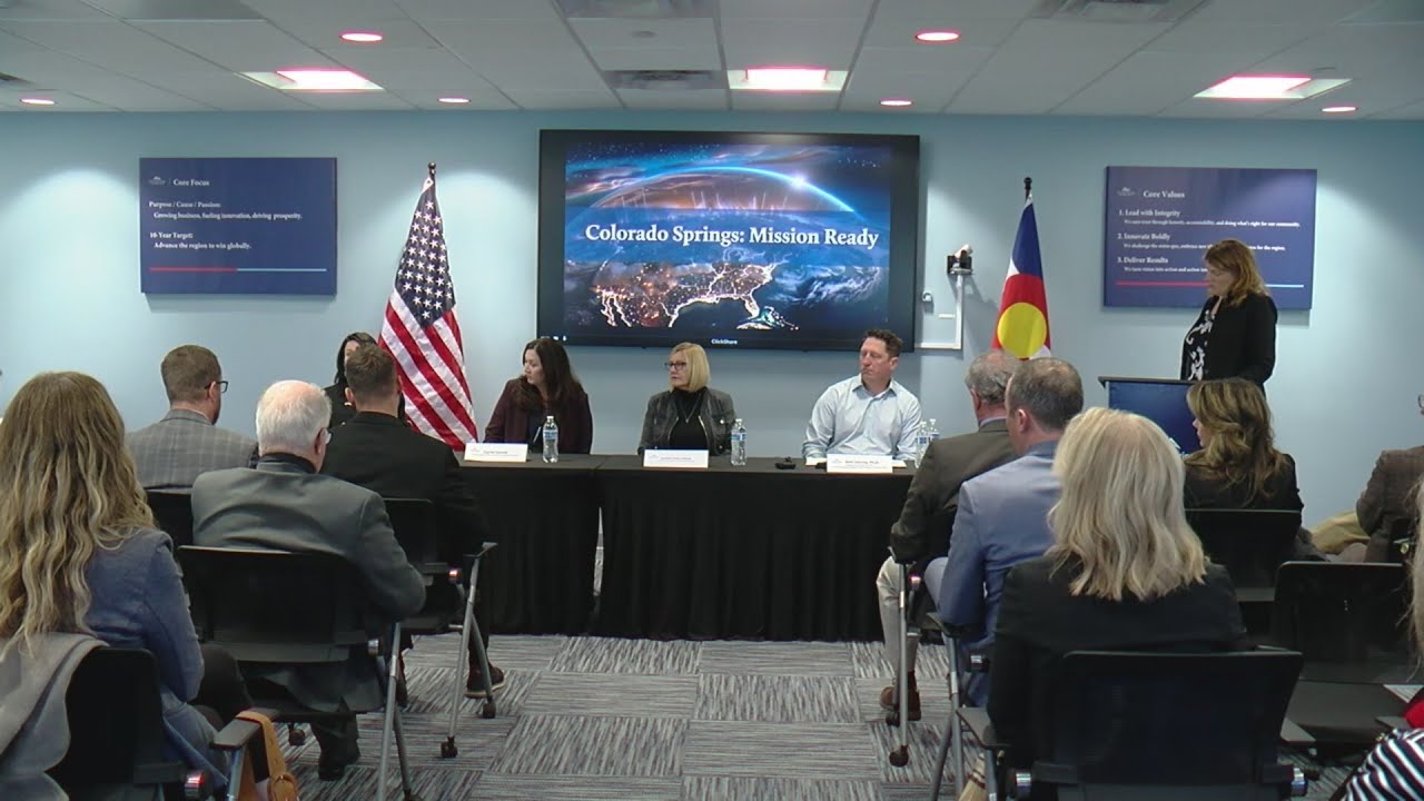 Press Conference: Regional leaders address Space Command litigation in Colorado Springs