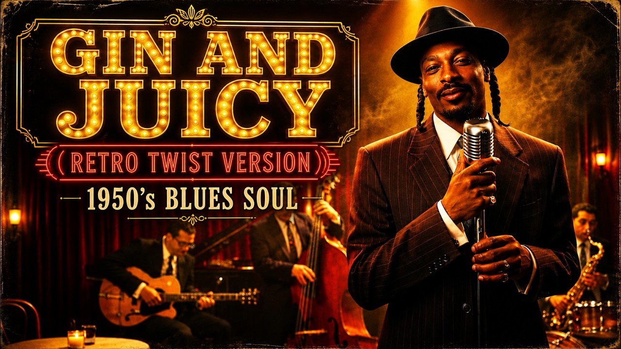 Snoop Dogg – Gin and Juice (1950s Blues Soul AI Reimagining) 🥃🔥