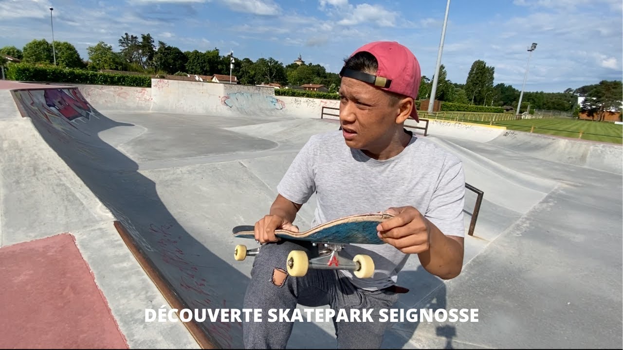 Découverte du skatepark de Seignosse 🛹 (+Achats skate)