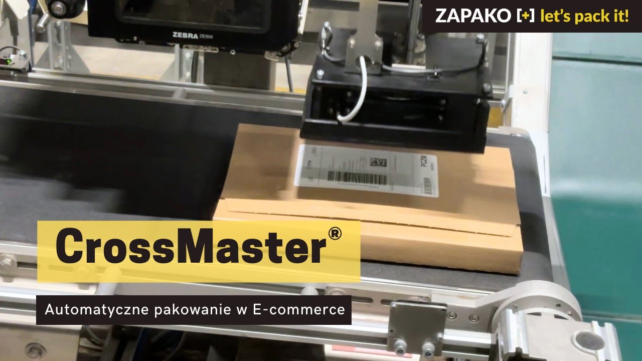 Maszyna automatyczna do pakowania paczek - Jomet Crosspack