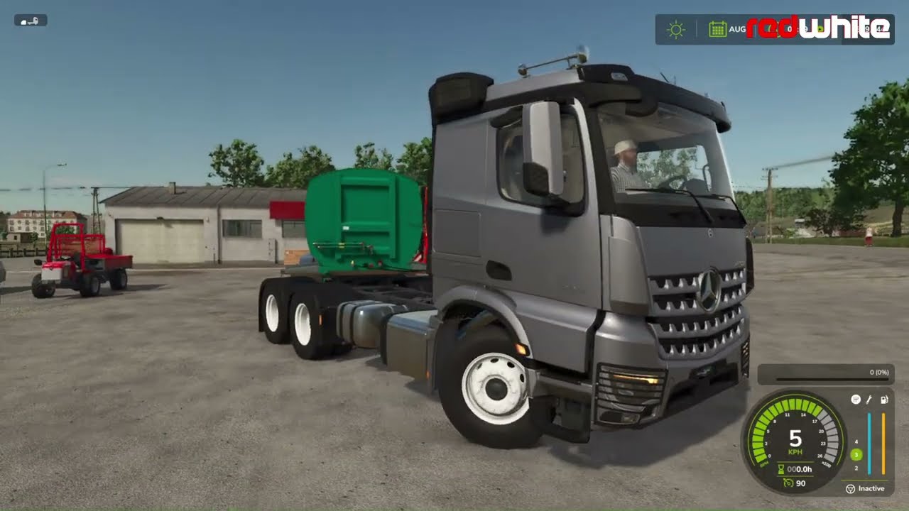 เกมฟาร์มสุดตำนาน คนเป็นชาวนาเท่านั้นที่ชนะ #fs25 #redwhite #fs25news #fs252026 #fs