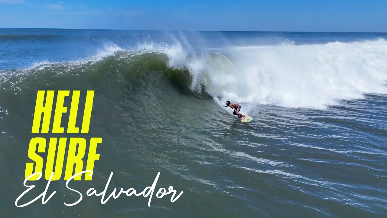 Heli surf El Salvador! 🚁🌊