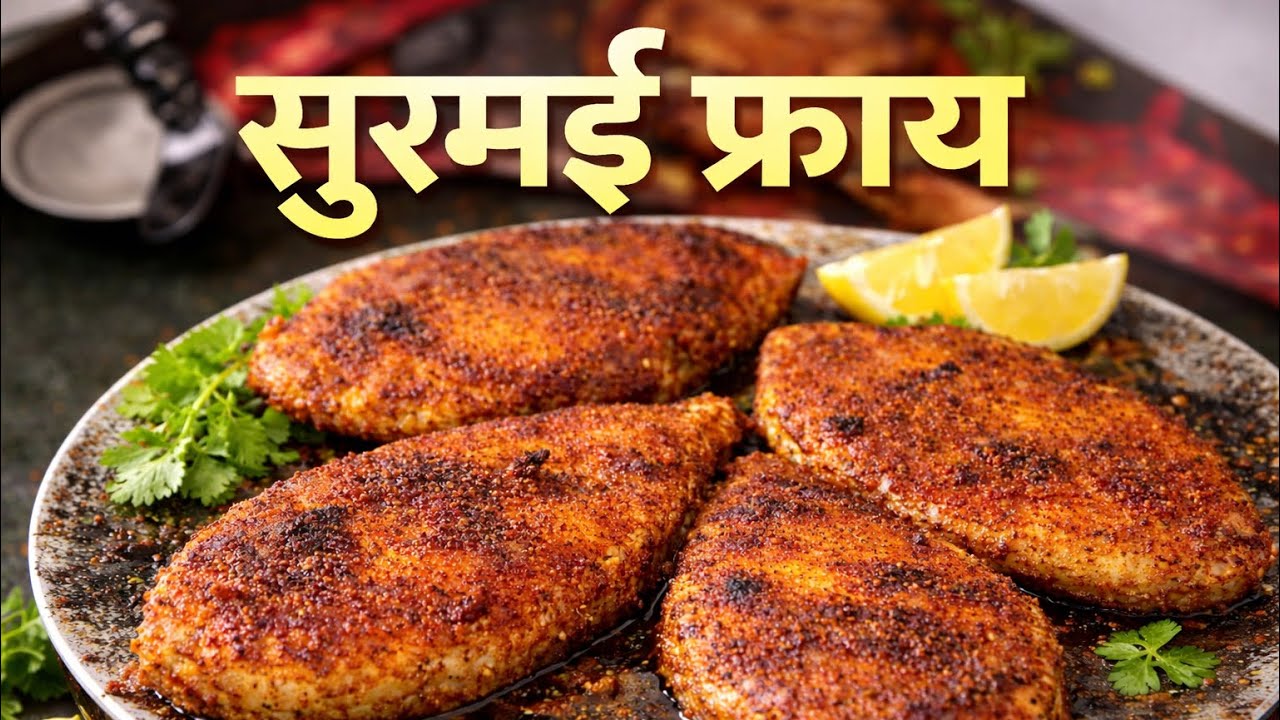 Malvani Style Surmai Fry 🐟 | अस्सल मालवणी चव