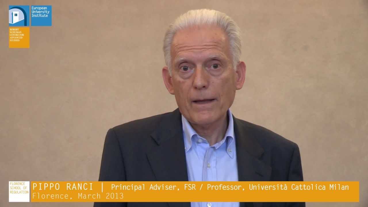 Pippo Ranci | Energy Regulation Theory and Practice