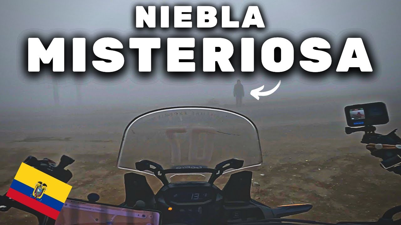Es IMPOSIBLE VIAJAR con la NIEBLA IMPENETRABLE - El CHIMBORAZO 🇪🇨 / USHUAIA a ALASKA en MOTO/ Cap 74