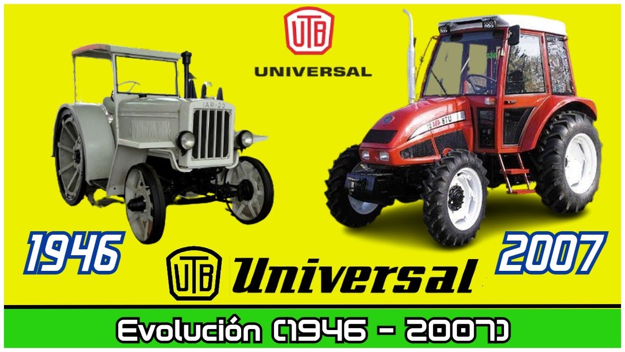 Evoluci&oacute;n de los tractores UTB / UNIVERSAL (1946 - 2007)!!!!