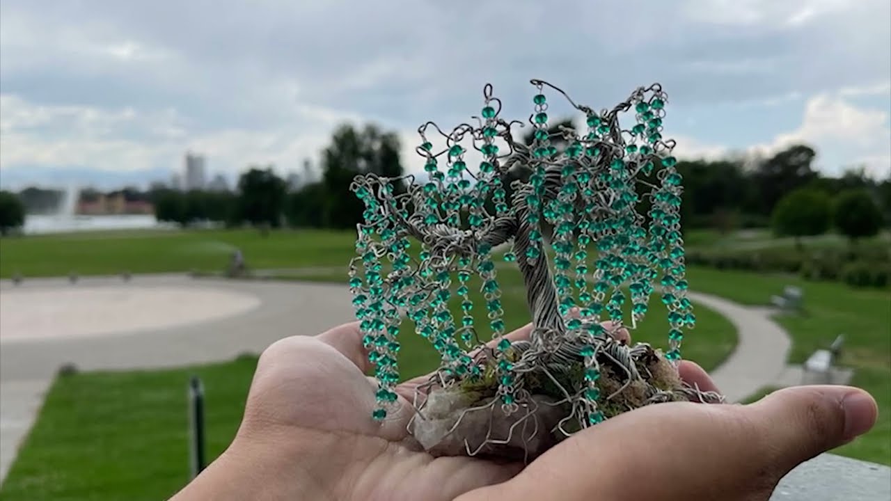 How To Make a Weeping Willow Wire Tree