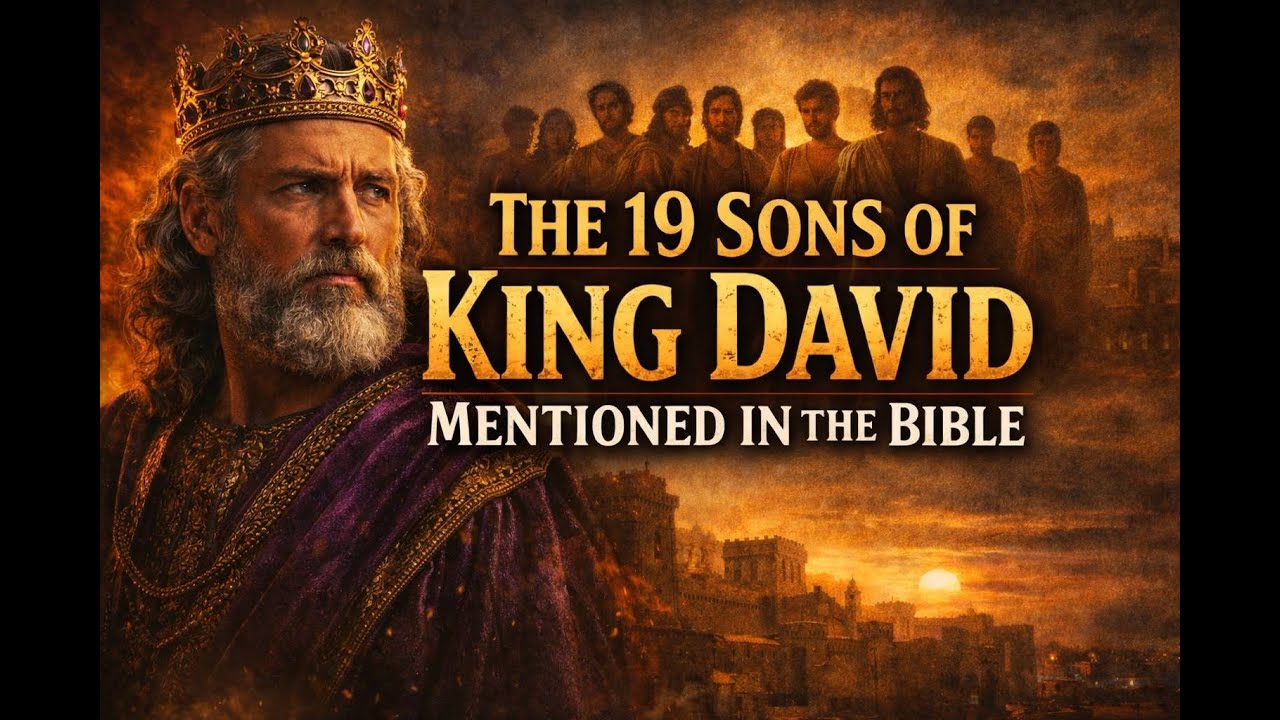 The 19 Sons of King David Mentioned In The Bible