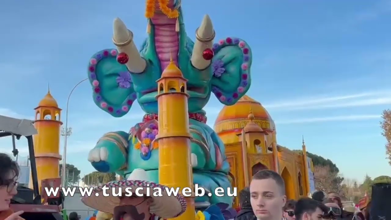 Carnevale di Civita Castellana - La sfilata