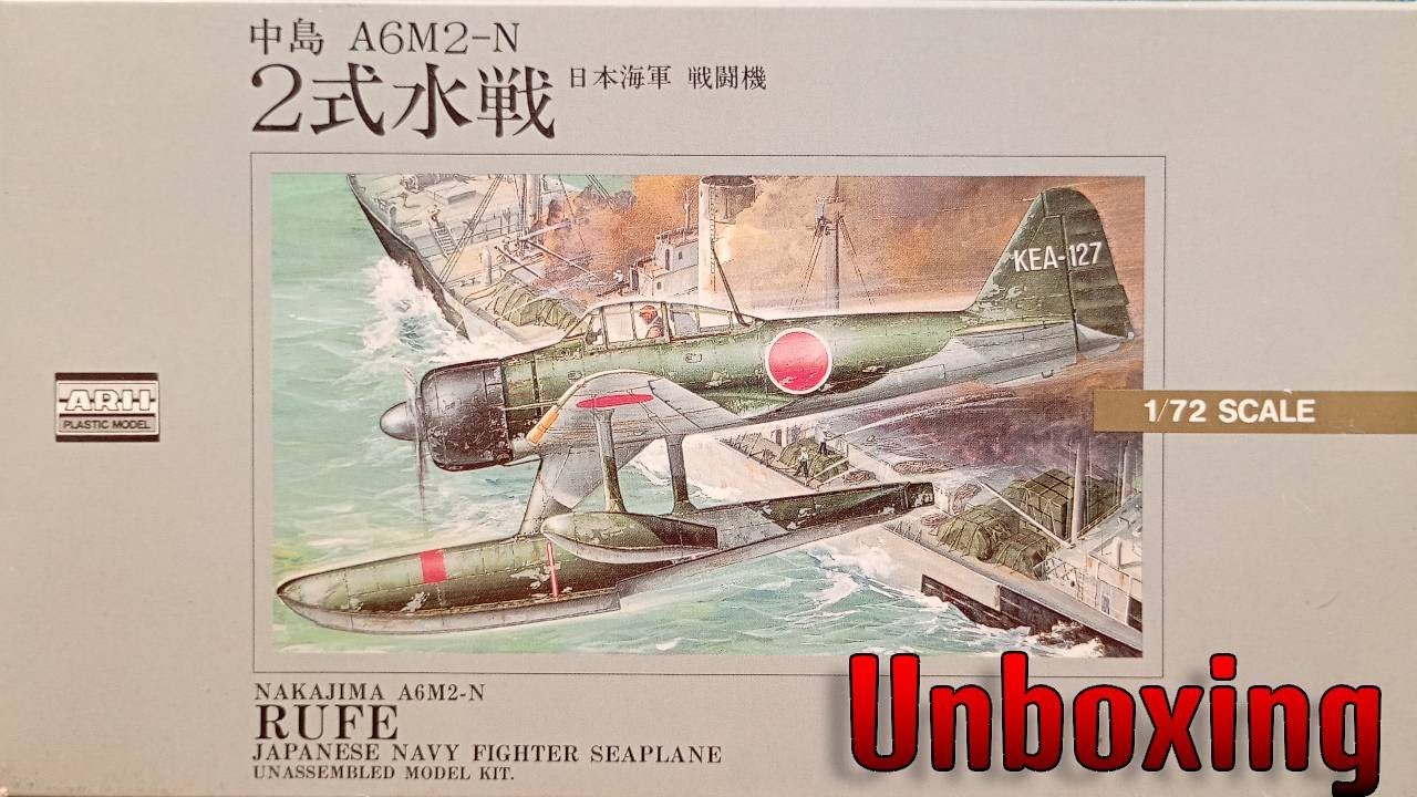 UNBOXING -  ArII A6M2 N RUFE 1 72