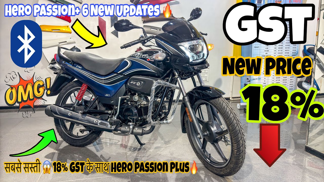 Hero Passion Plus 2025: 6 Big Updates EXPOSED! New GST Price Shock🔥