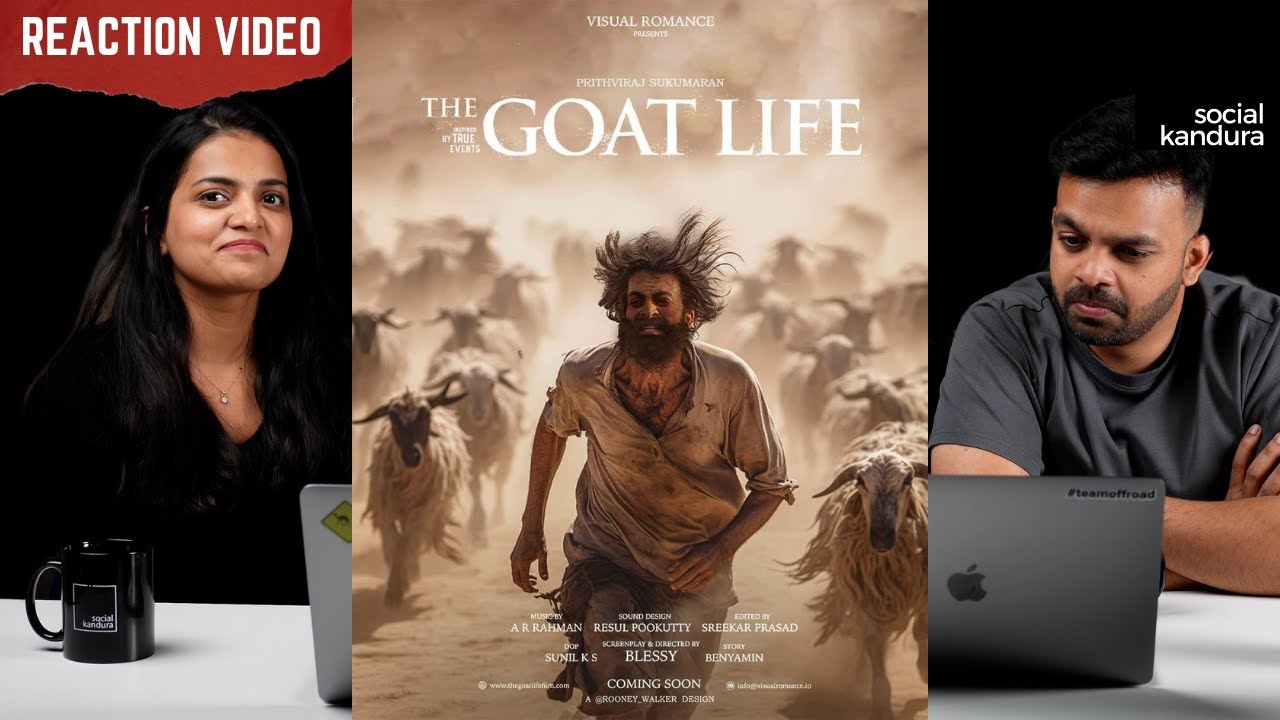 The Goat Life | Aadujeevitham | Trailer Reaction | Social Kandura