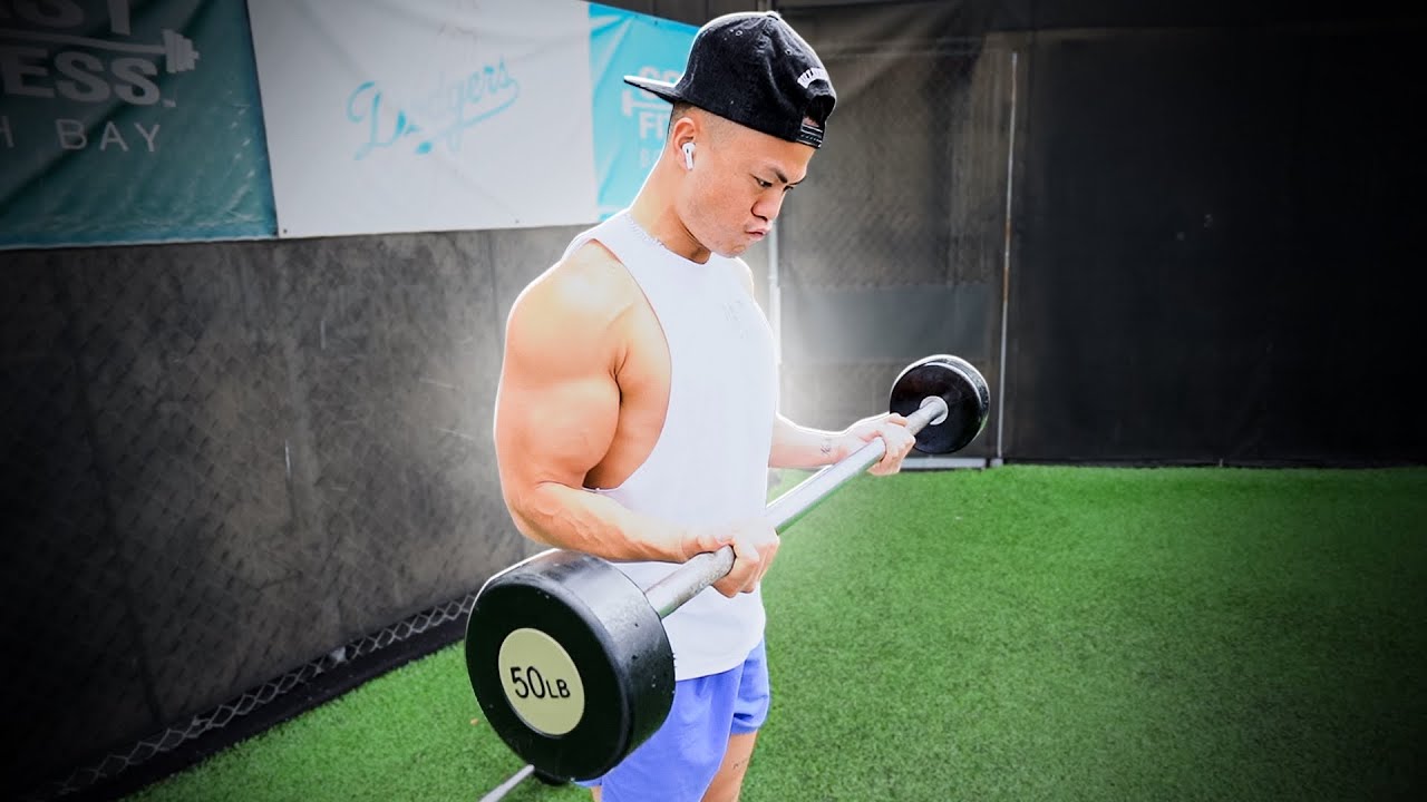 HOW I GOT BIGGER ARMS! My Full Bicep Workout Routine!