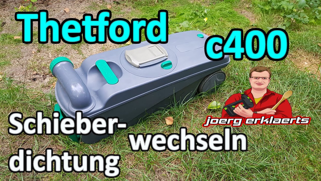 Thetford C400 Dichtung wechseln Cassetten Toilette C500 C402 Tutorial DIY