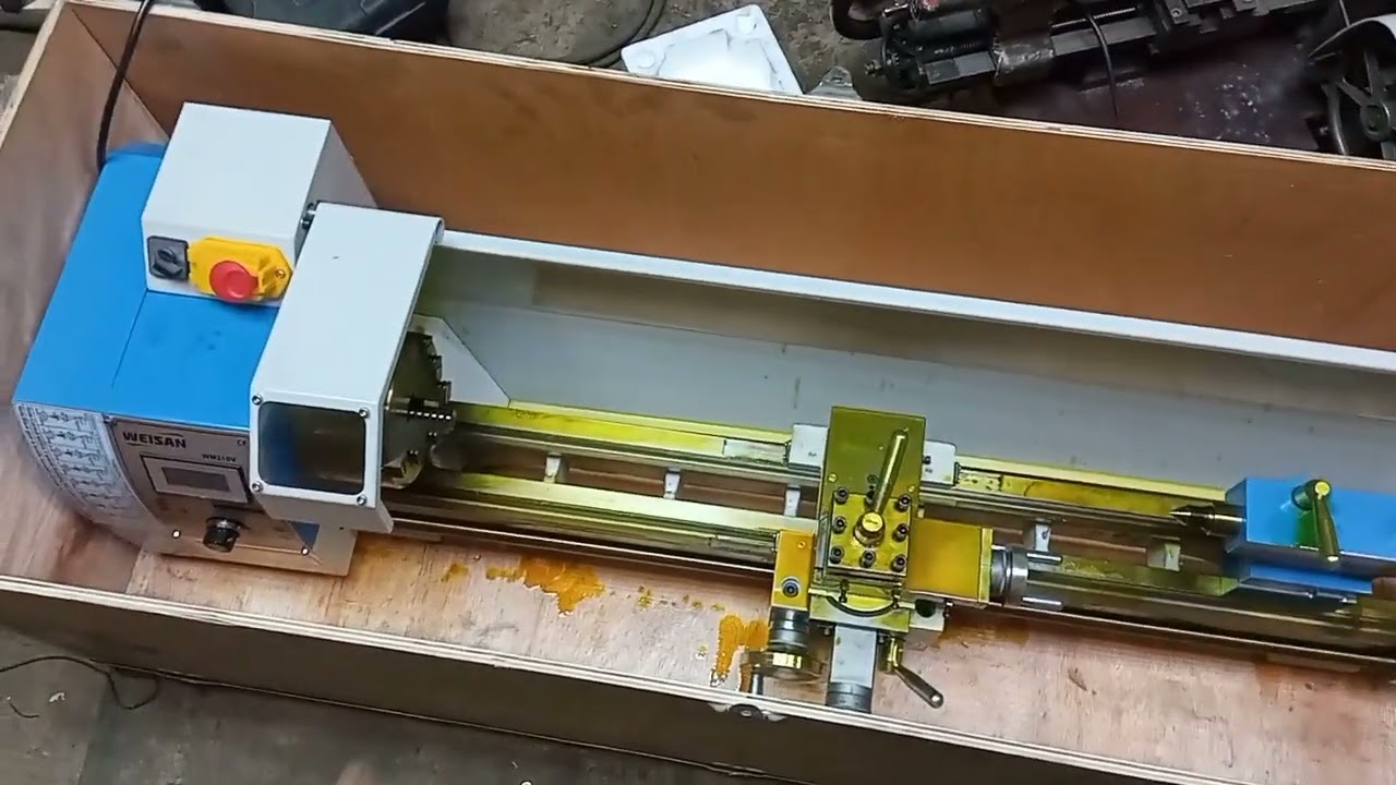 Токарный станок WEISAN WM210V , обзор.