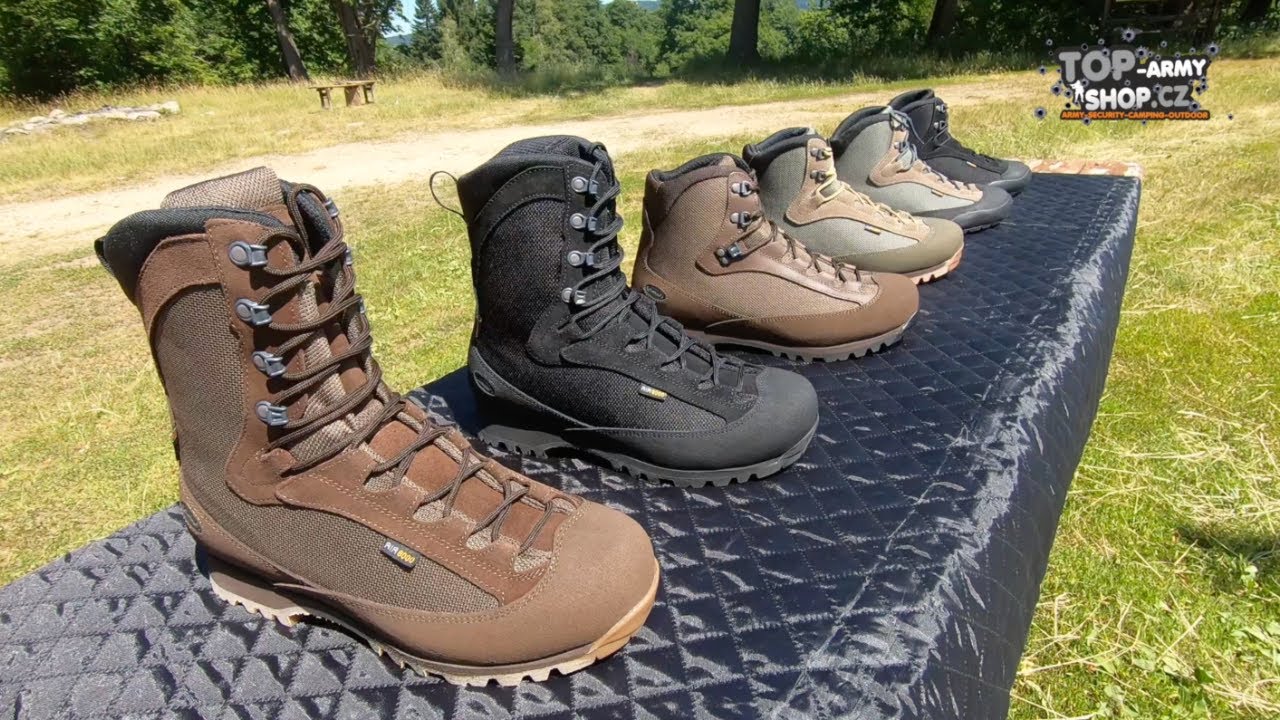 AKU Tactical Pilgrim FG / HL, Pilgrim Desert, Spider - porovnání vybraných modelů