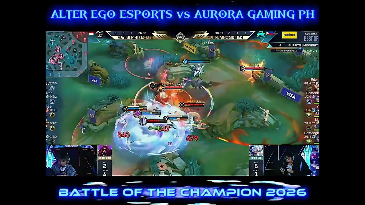 Alter EGO ESPORTS versus Aurora gaming Ph