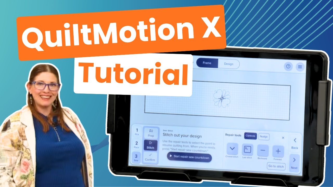 How to Use QMX!   QuiltMotion X Foundations Tutorial
