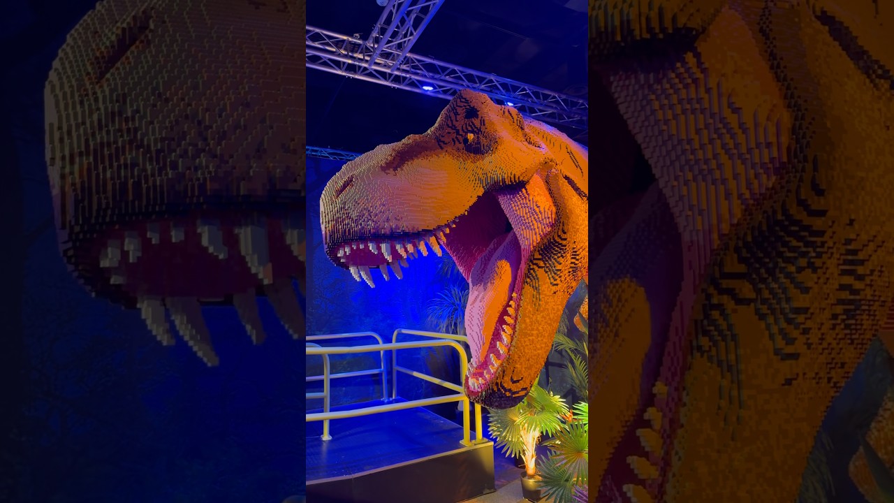 LEGO Jurassic World Exhibition at the Cincinnati Museum Center #jurassicworld #jurassicpark