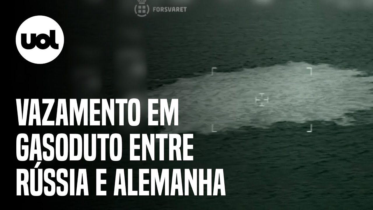 Gasodutos Nord Stream entre a Rússia e a Alemanha sofreram vazamentos; foram registradas explosões