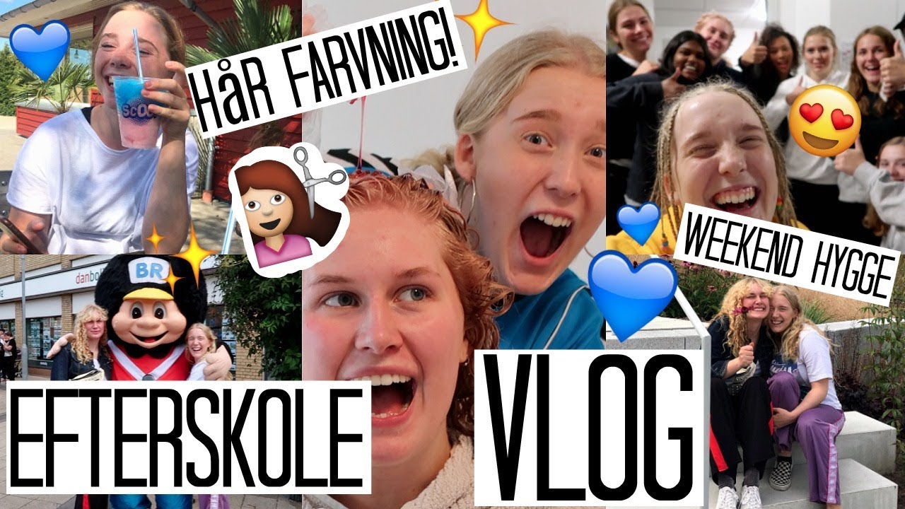 EN WEEKEND PÅ OURE EFTERSKOLE - VLOG