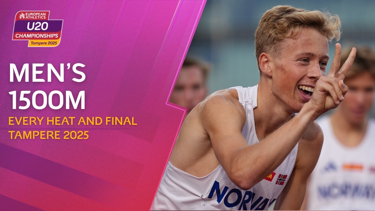 Nimble Norwegians Triumph! 🇳🇴 EVERY Heat & Final of the Men's 1500m | Tampere 2025