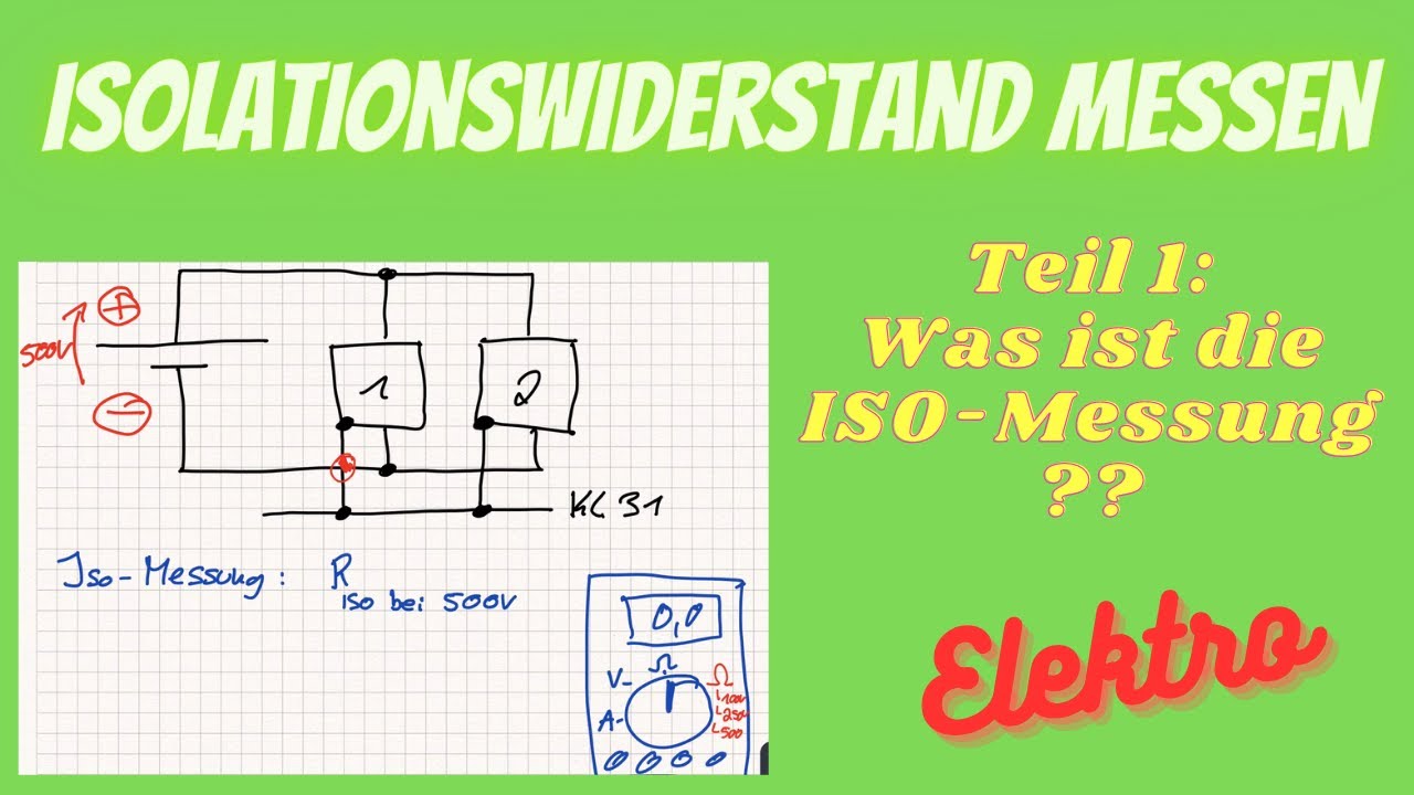 Insulation resistance [ Part 1 ]
