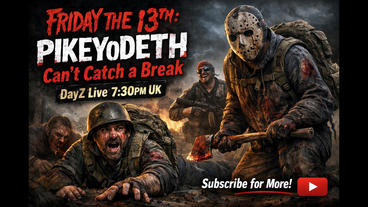 Friday The 13th: PIKEYoDETH Can't Catch a Break live stream