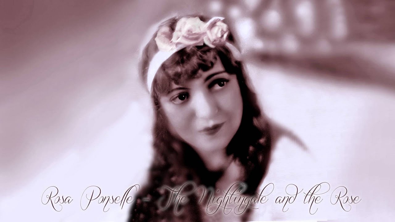 The Nightingale and the Rose - Rosa Ponselle, 1927 / cleaned by Maldoror