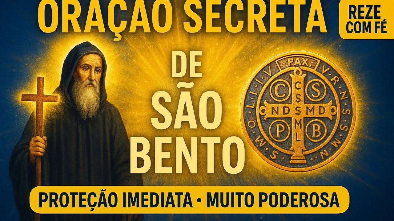 Está oração de São Bento quebrará todo mal que te persegue - oração poderosíssima? 