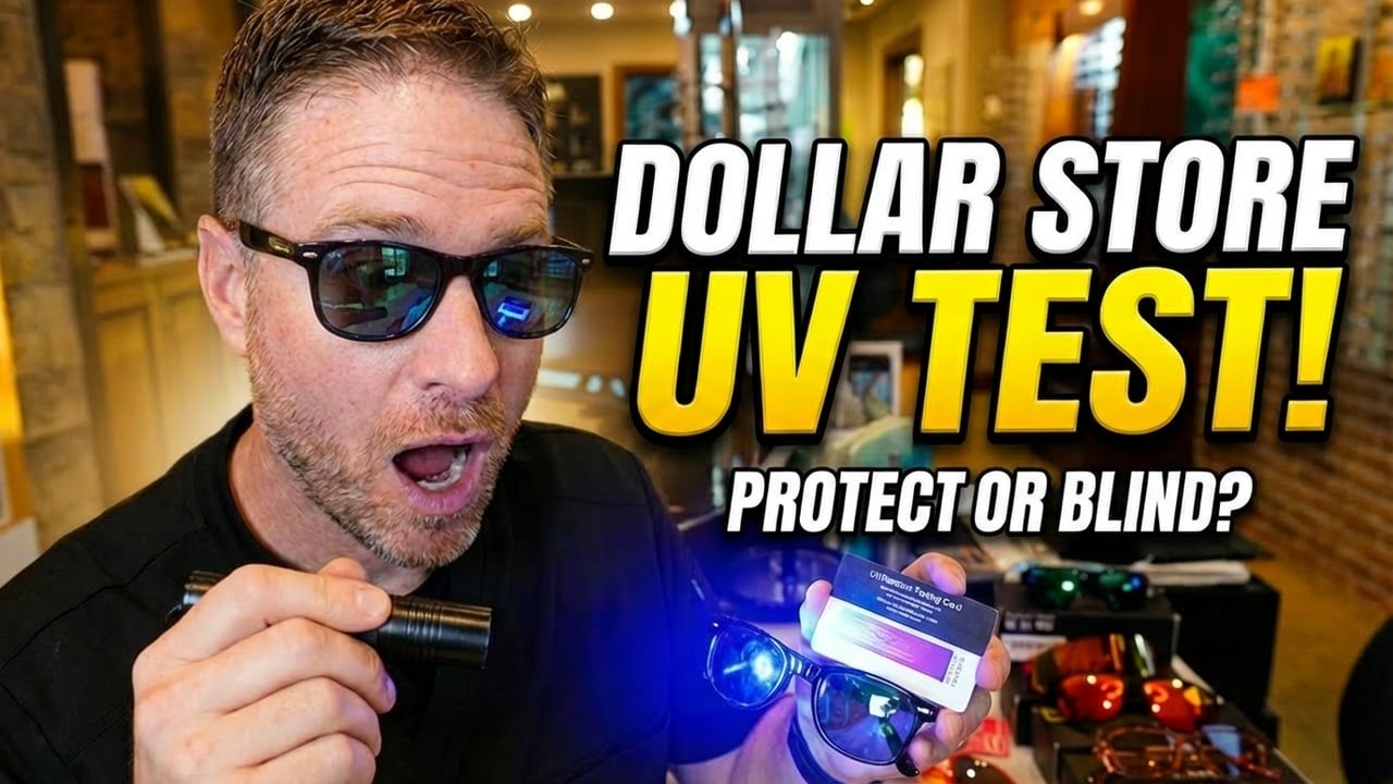 Can Budget Sunglasses Really Protect Your Eyes? (UV Test)
