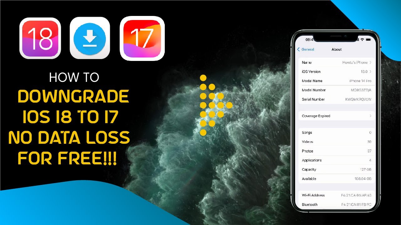 How to Downgrade iOS 18 to 17 using Mac without losing data [FREE]