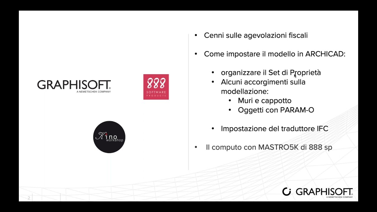 Bonus, Superbonus, 110%  districarsi nelle agevolazioni fiscali con Archicad e Mastro 5K di 888