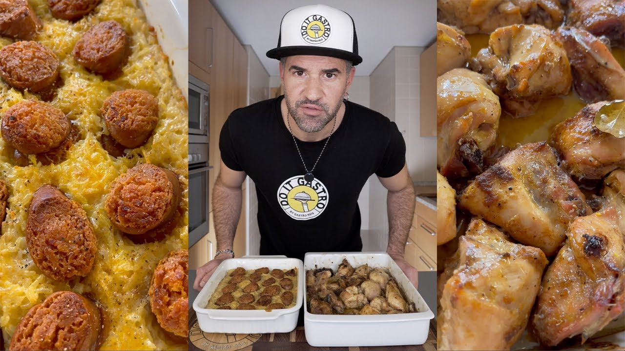 Hoje vamos fazer... Frango assado no forno