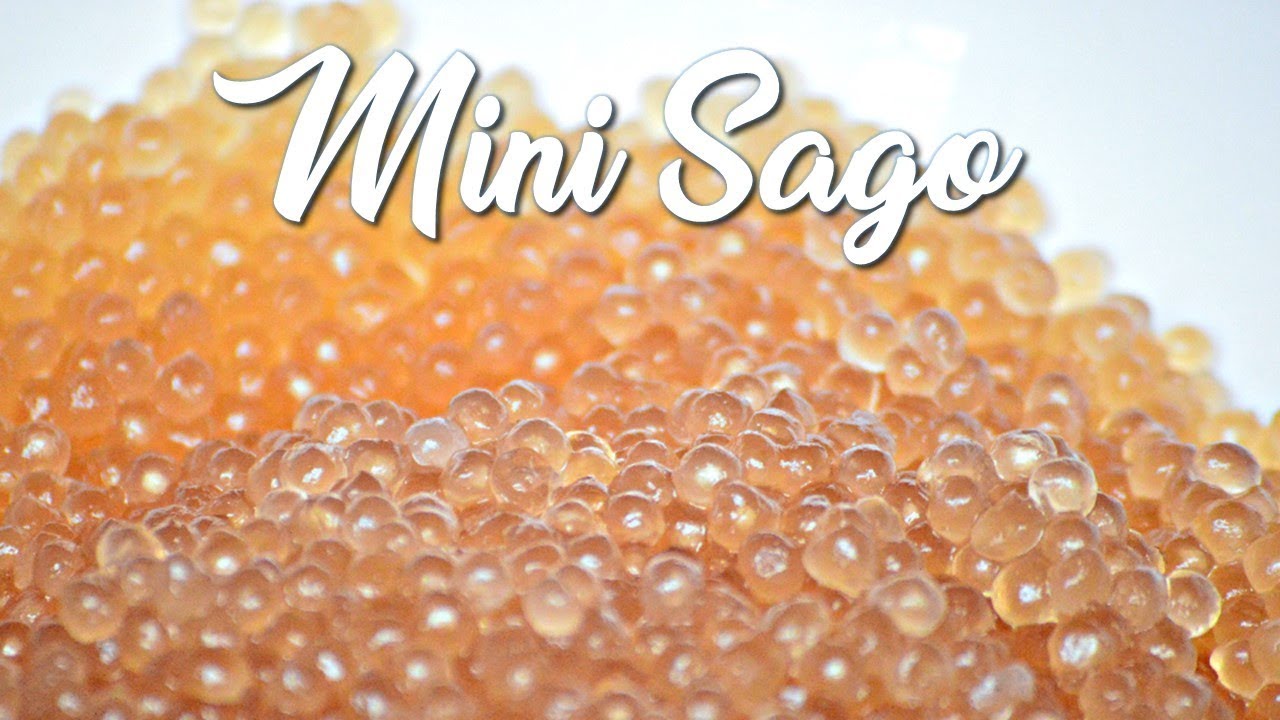How to Cook Mini Sago (Tapioca Pearl) | ANG SARAP GRABE