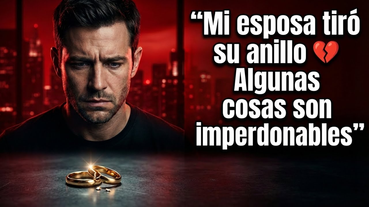 Después de que mi esposa salió y tiró su anillo, mis acciones revelaron que algunas pruebas son impe