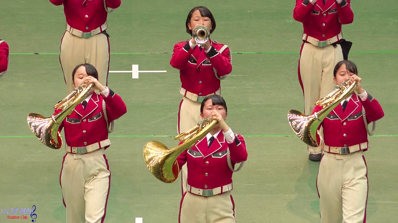 早稲田摂陵高校 / 幼児マーチングカーニバル2019 / ♪アンパンマン・マーチ♪スワン・レイワ♪スクール・ミュージシャン・マーチ♪白鳥の湖♪パプリカ♪勇気100%