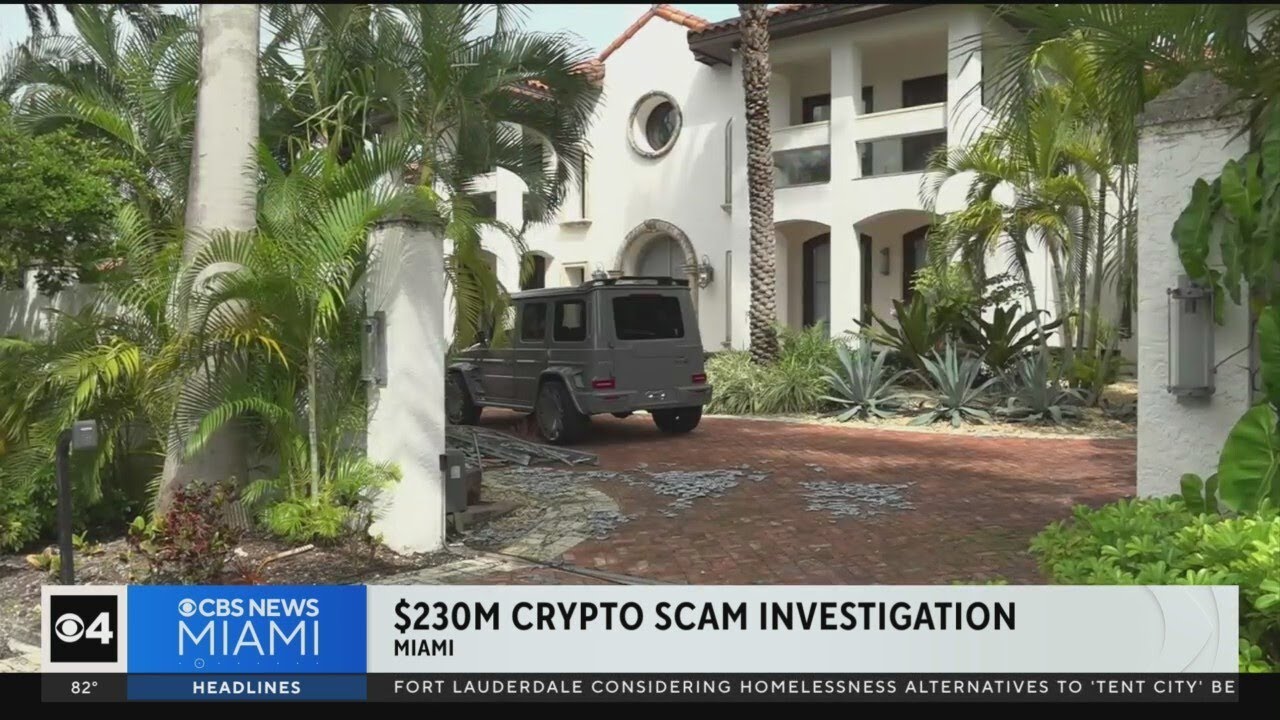 FBI swarms Miami luxury home in raid connected to $230 million crypto scam