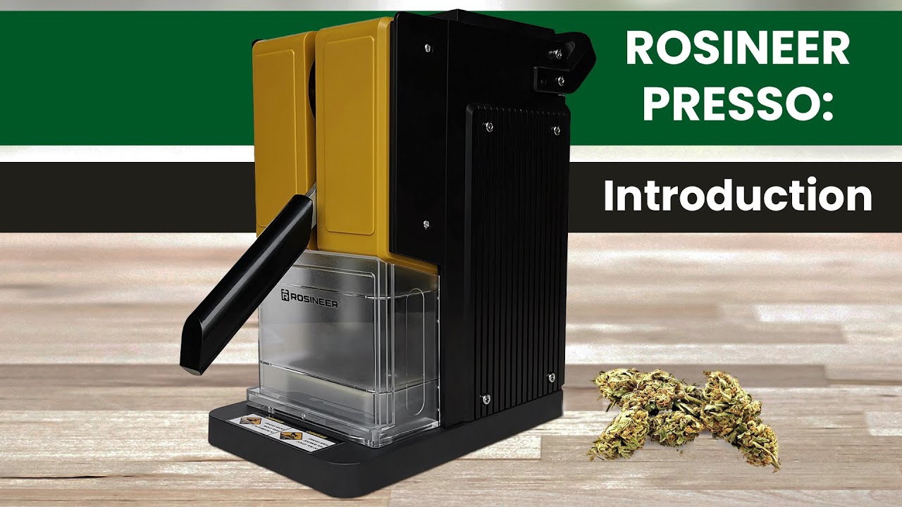 Rosineer PRESSO Rosin Heat Press - Introduction and Quick Guide