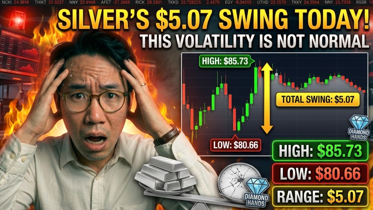 EXTREME VOLATILITY: The $5 Daily Swing That Precedes Every Silver Explosion